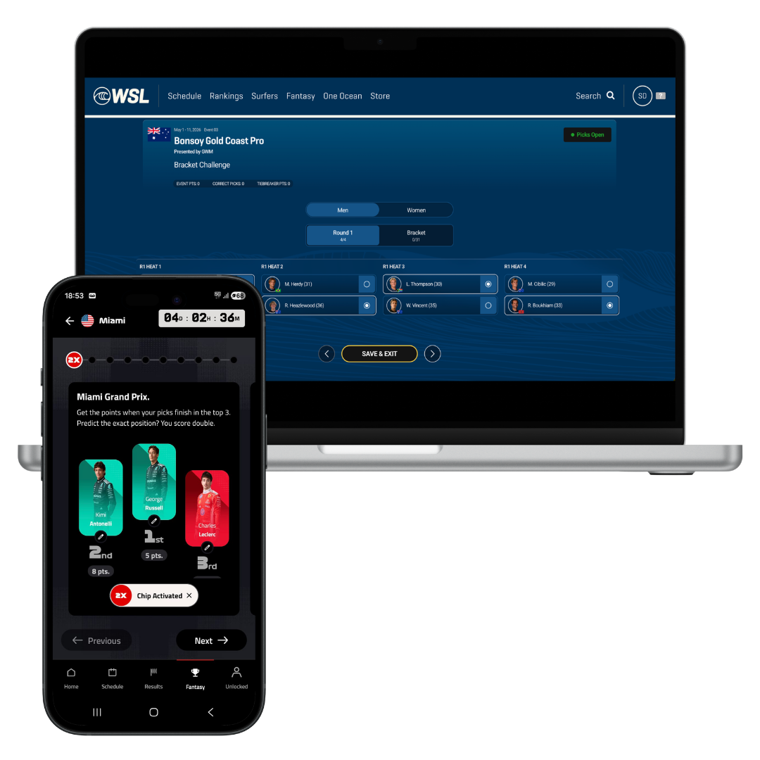 Prediction, brackets, and live stats experience