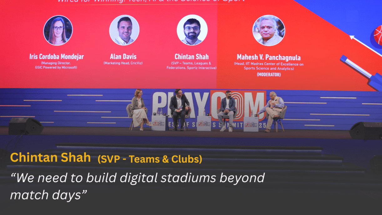 Chintan Shah: “We need to build digital stadiums beyond match days”